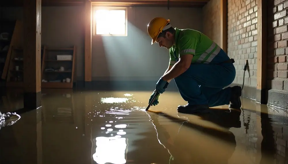 Professional water damage restoration services in Perkinston, MS